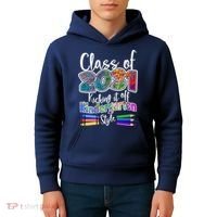 Class Of 2031 Kicking It Off Kindergarten Style Kids Hoodie thumb 4