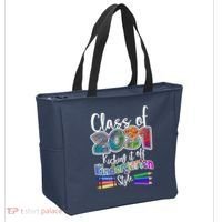 Class Of 2031 Kicking It Off Kindergarten Style Tote Bag thumb 2
