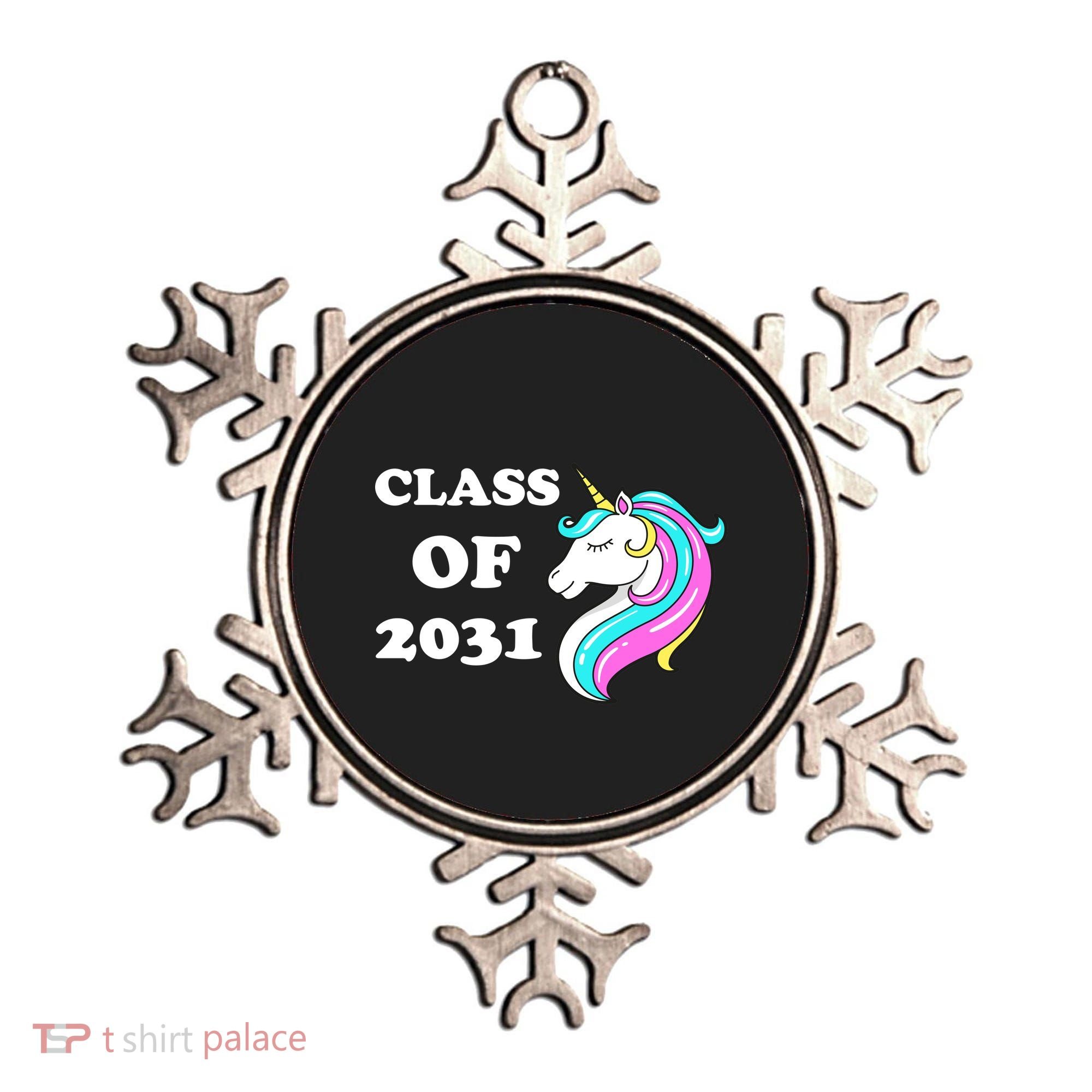 Class Of 2031 Unicorn Ornament