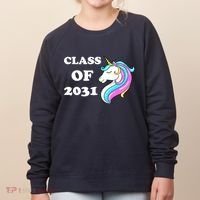 Class Of 2031 Unicorn Women's Sweatshirt thumb 0