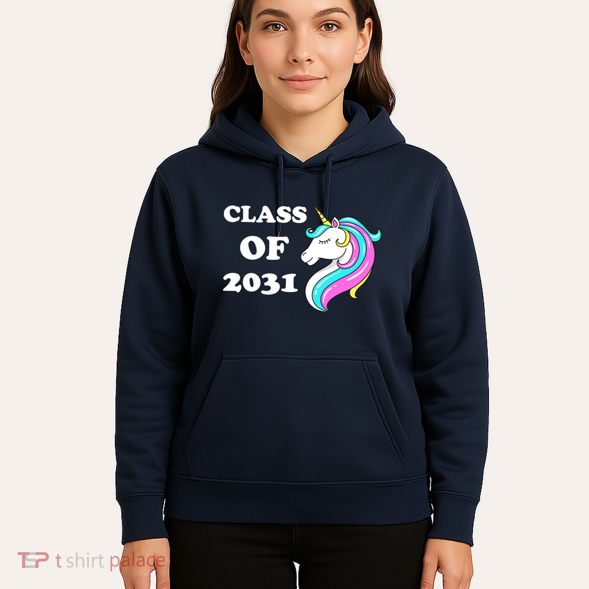 Class Of 2031 Unicorn Hoodie