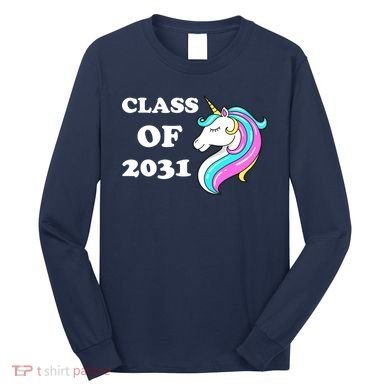 Class Of 2031 Unicorn Long Sleeve Shirt