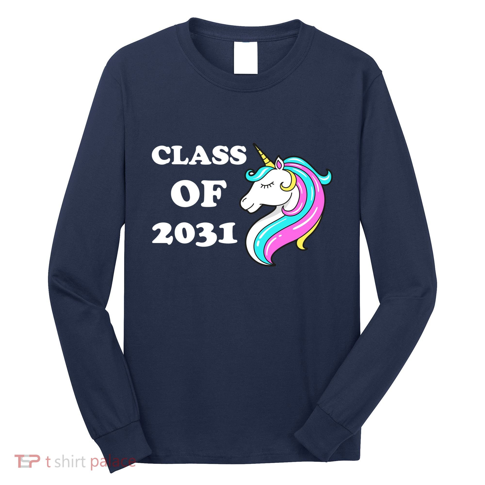 Class Of 2031 Unicorn Long Sleeve Shirt