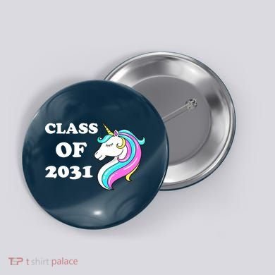Class Of 2031 Unicorn Button