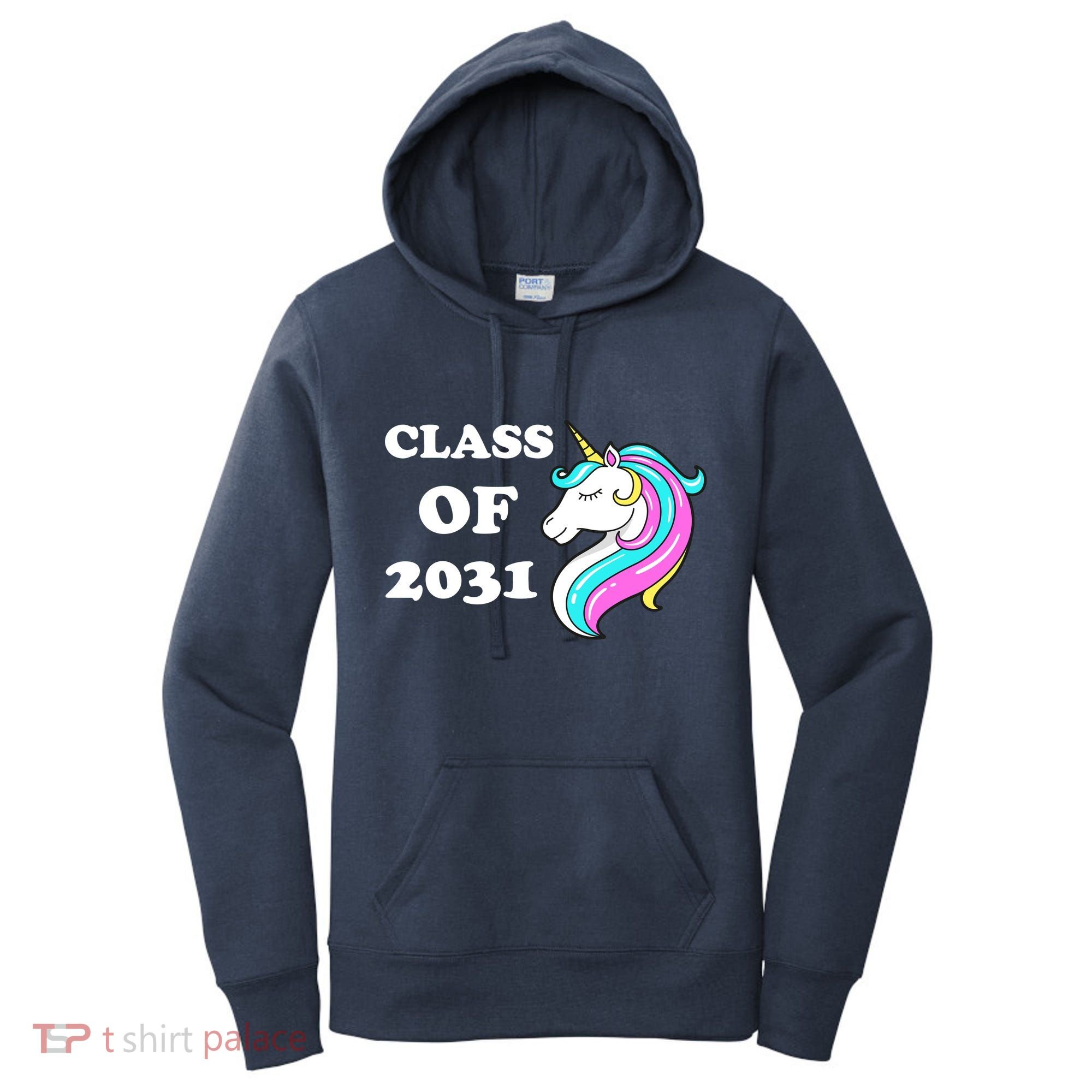 Class Of 2031 Unicorn Women's Hoodie