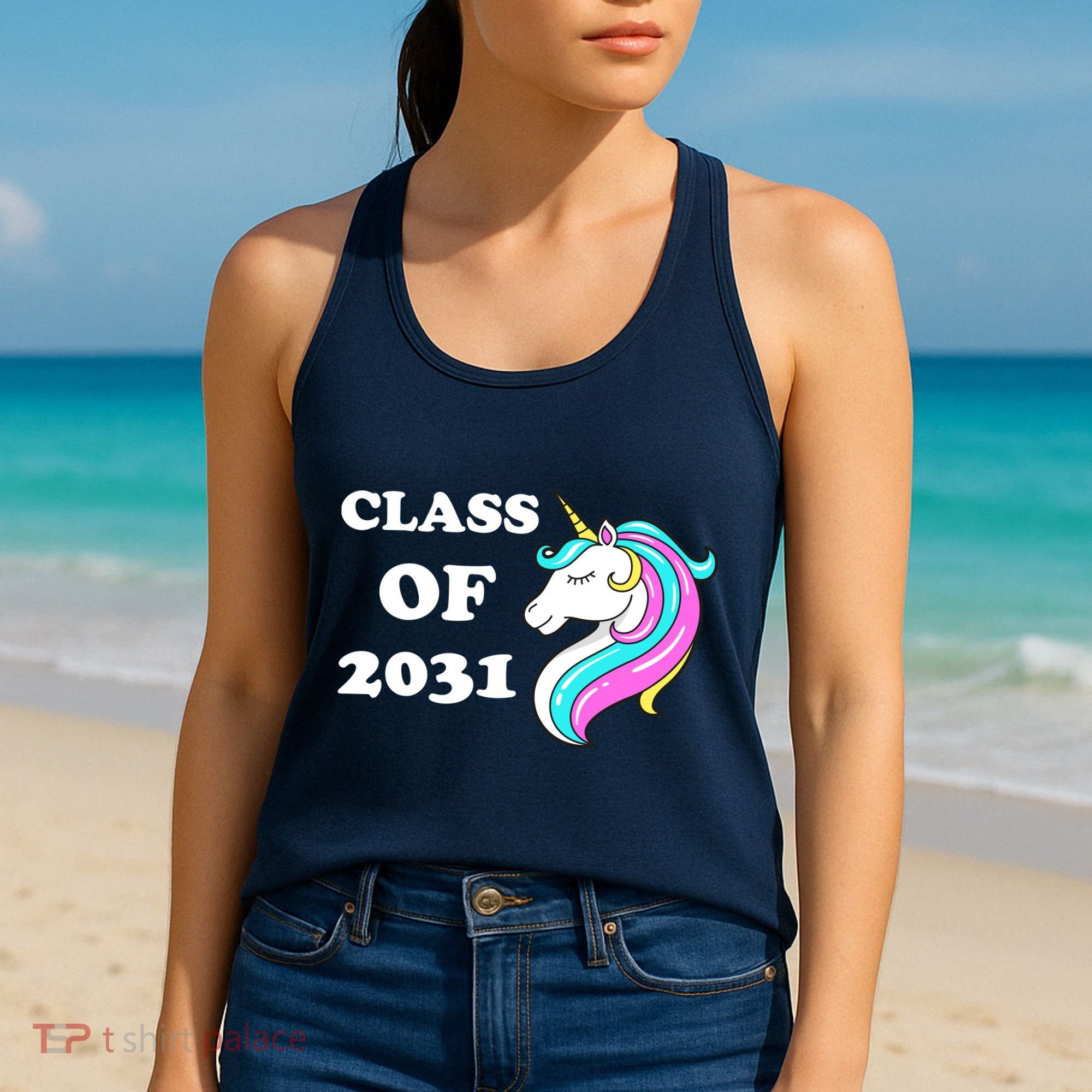 Class Of 2031 Unicorn Women's Tank Top