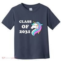 Class Of 2031 Unicorn Toddler T-Shirt thumb 0