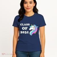 Class Of 2031 Unicorn Women's T-Shirt thumb 4