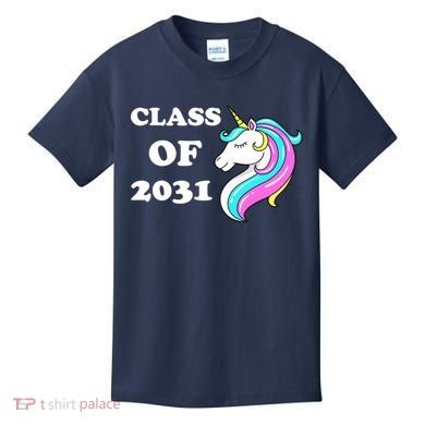 Class Of 2031 Unicorn Kids T-Shirt