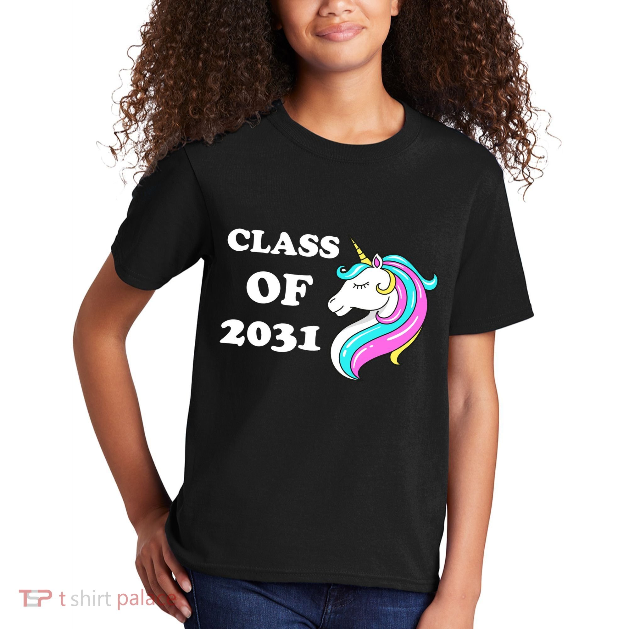Class Of 2031 Unicorn Kids T-Shirt