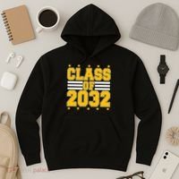 Class Of 2032 First Day Of Kindergarten Hoodie thumb 3