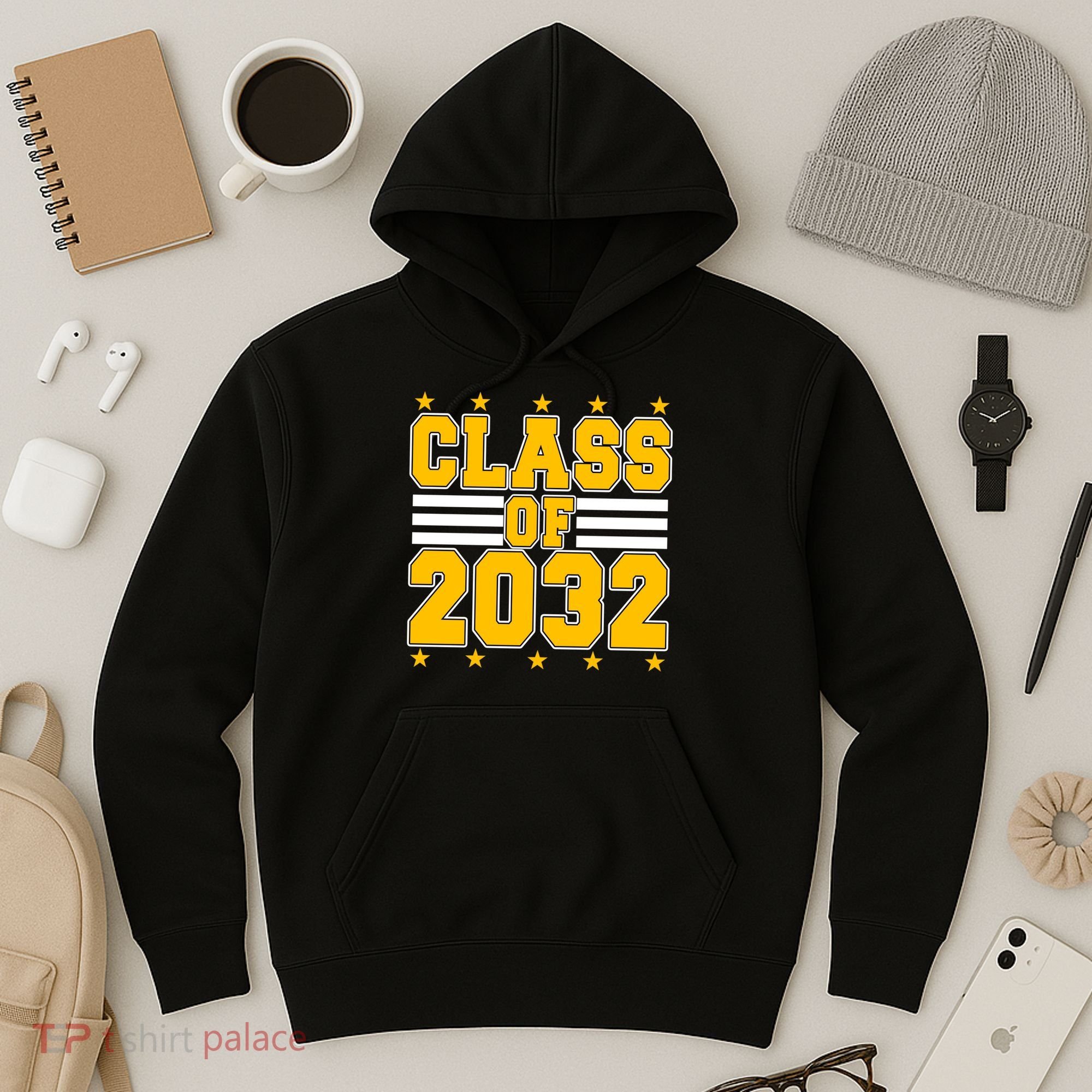 Class Of 2032 First Day Of Kindergarten Hoodie