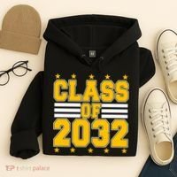 Class Of 2032 First Day Of Kindergarten Hoodie thumb 4