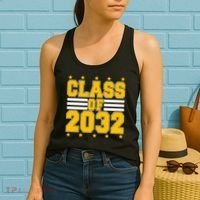 Class Of 2032 First Day Of Kindergarten Women's Tank Top thumb 2