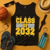 Class Of 2032 First Day Of Kindergarten Tank Top thumb 4