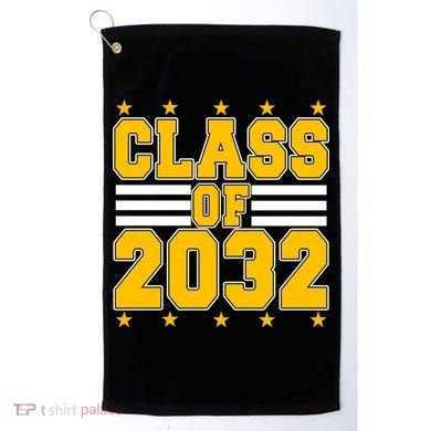 Class Of 2032 First Day Of Kindergarten Golf Towel