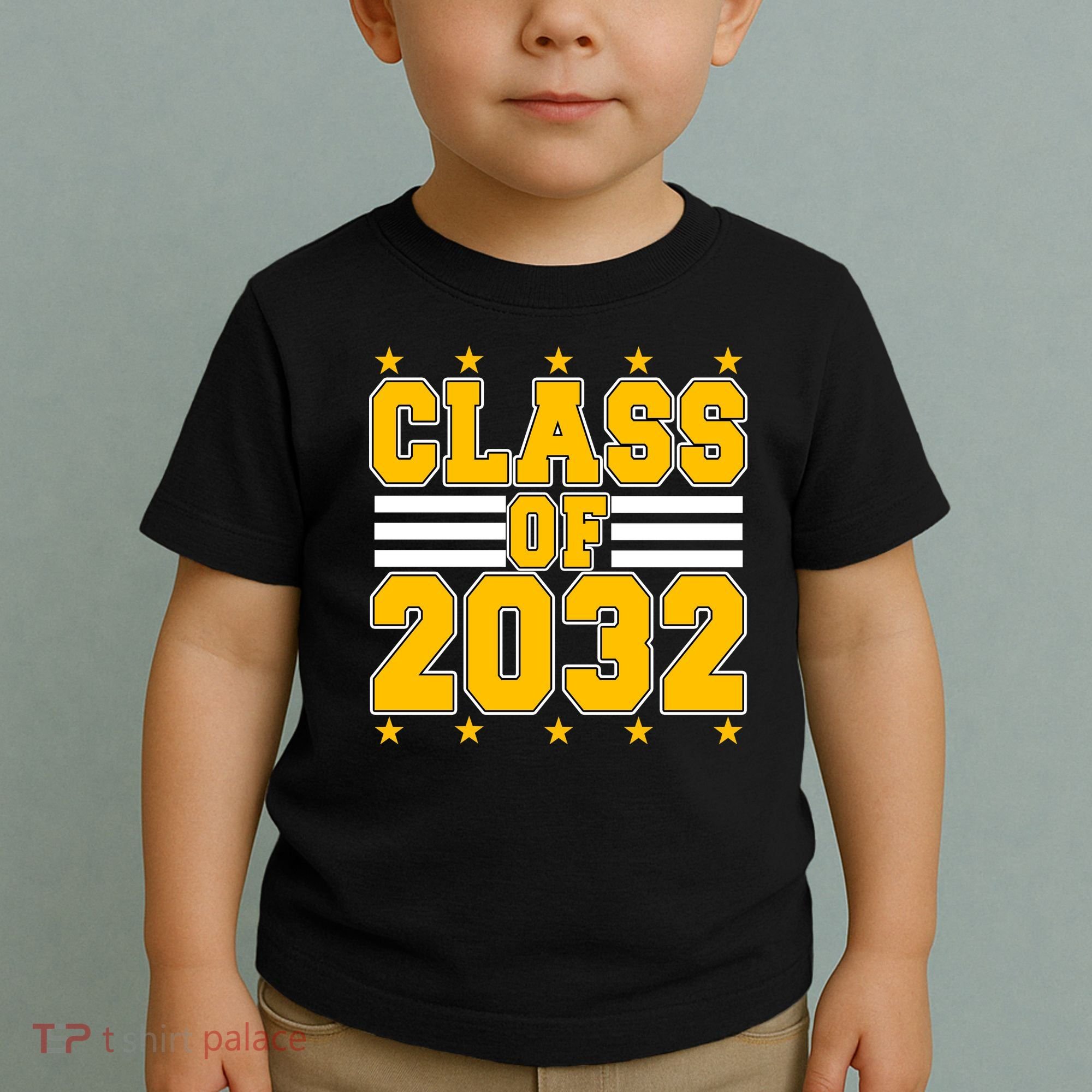 Class Of 2032 First Day Of Kindergarten Toddler T-Shirt