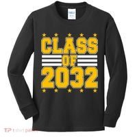 Class Of 2032 First Day Of Kindergarten Kids Long Sleeve Shirt thumb 0