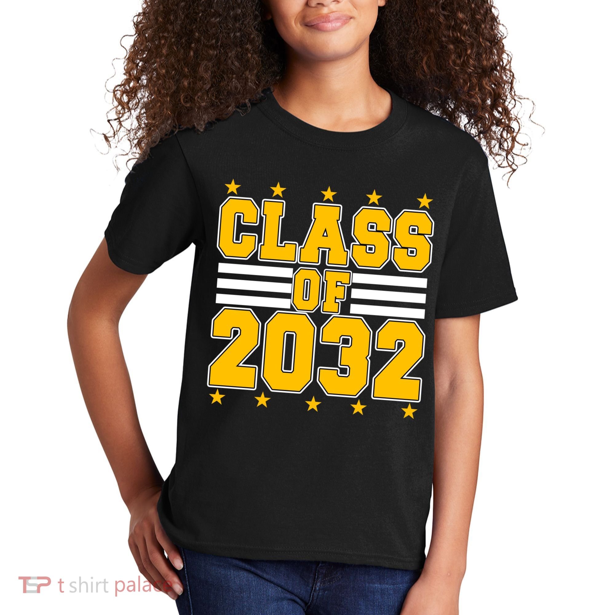 Class Of 2032 First Day Of Kindergarten Kids T-Shirt