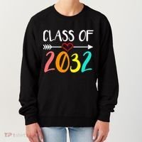 Class Of 2032 First Day Of School Kindergarten Women's Sweatshirt thumb 0