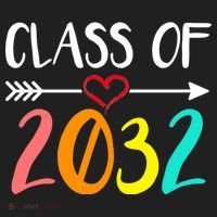 Class Of 2032 First Day Of School Kindergarten Women's Sweatshirt thumb 2