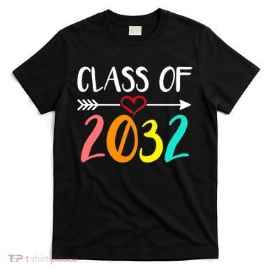 Class Of 2032 First Day Of School Kindergarten T-Shirt
