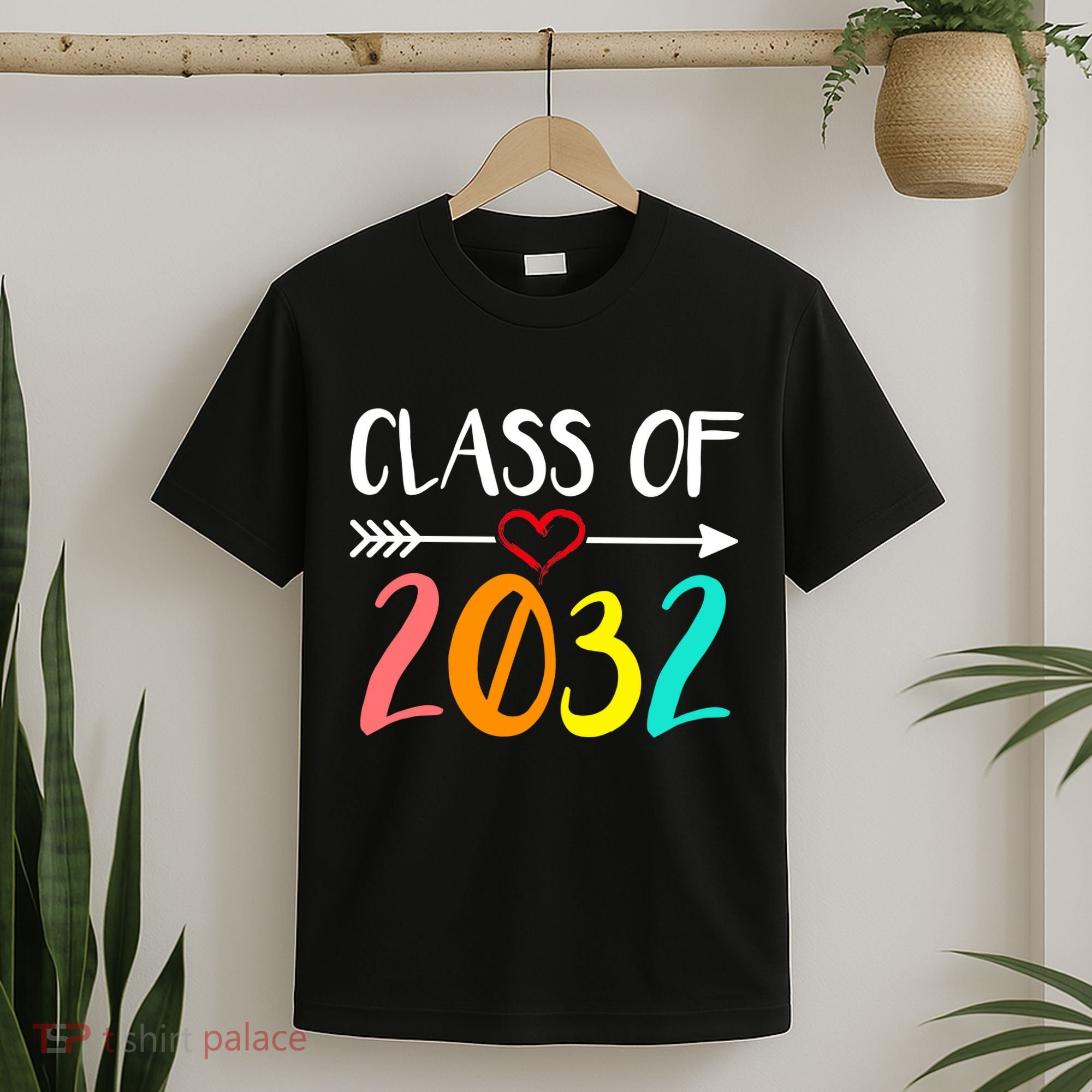 Class Of 2032 First Day Of School Kindergarten T-Shirt