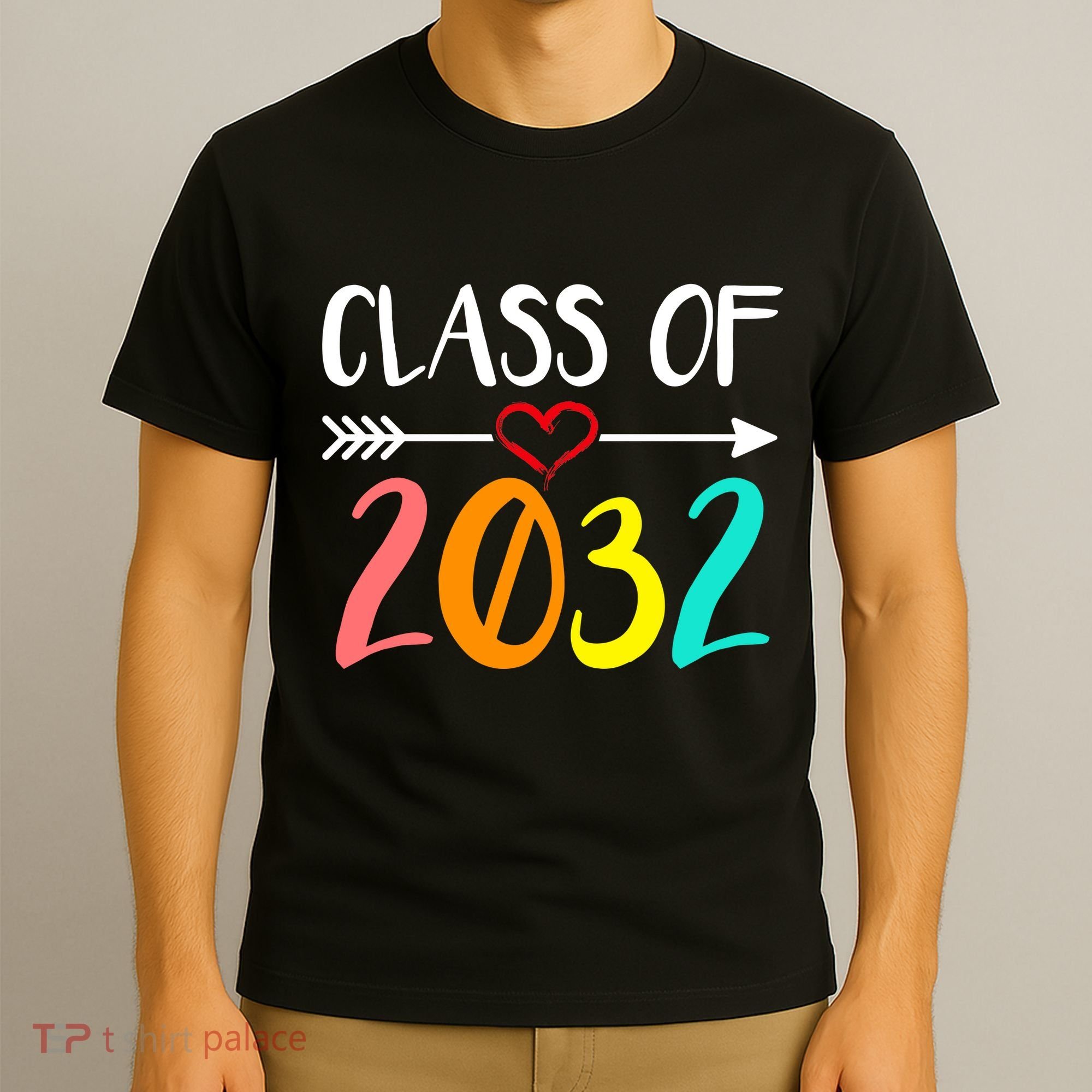 Class Of 2032 First Day Of School Kindergarten T-Shirt