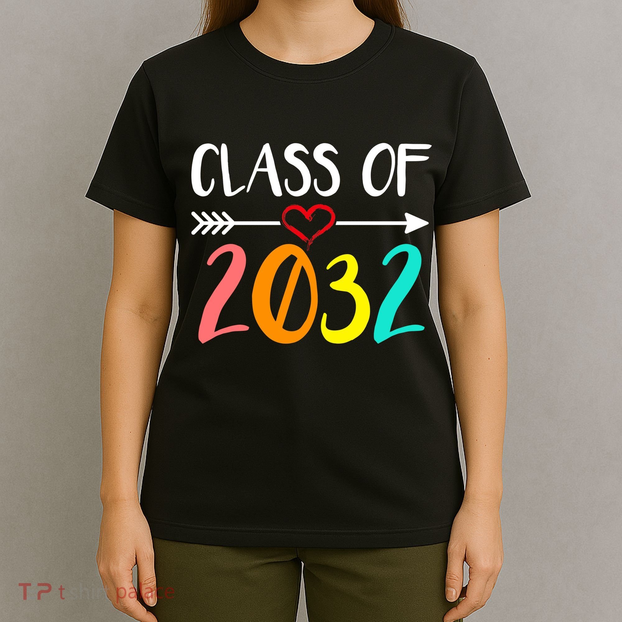 Class Of 2032 First Day Of School Kindergarten T-Shirt