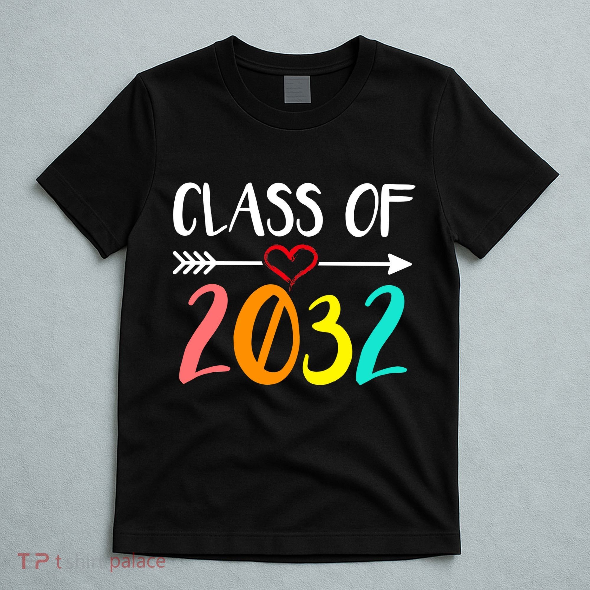 Class Of 2032 First Day Of School Kindergarten T-Shirt