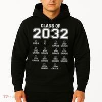 Class Of 2032 Grades Checklist Funny Hoodie thumb 2