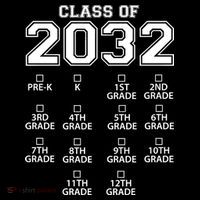 Class Of 2032 Grades Checklist Funny Hoodie thumb 7