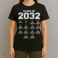 Class Of 2032 Grades Checklist Funny T-Shirt thumb 4