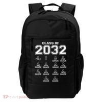 Class Of 2032 Grades Checklist Funny Backpack thumb 0