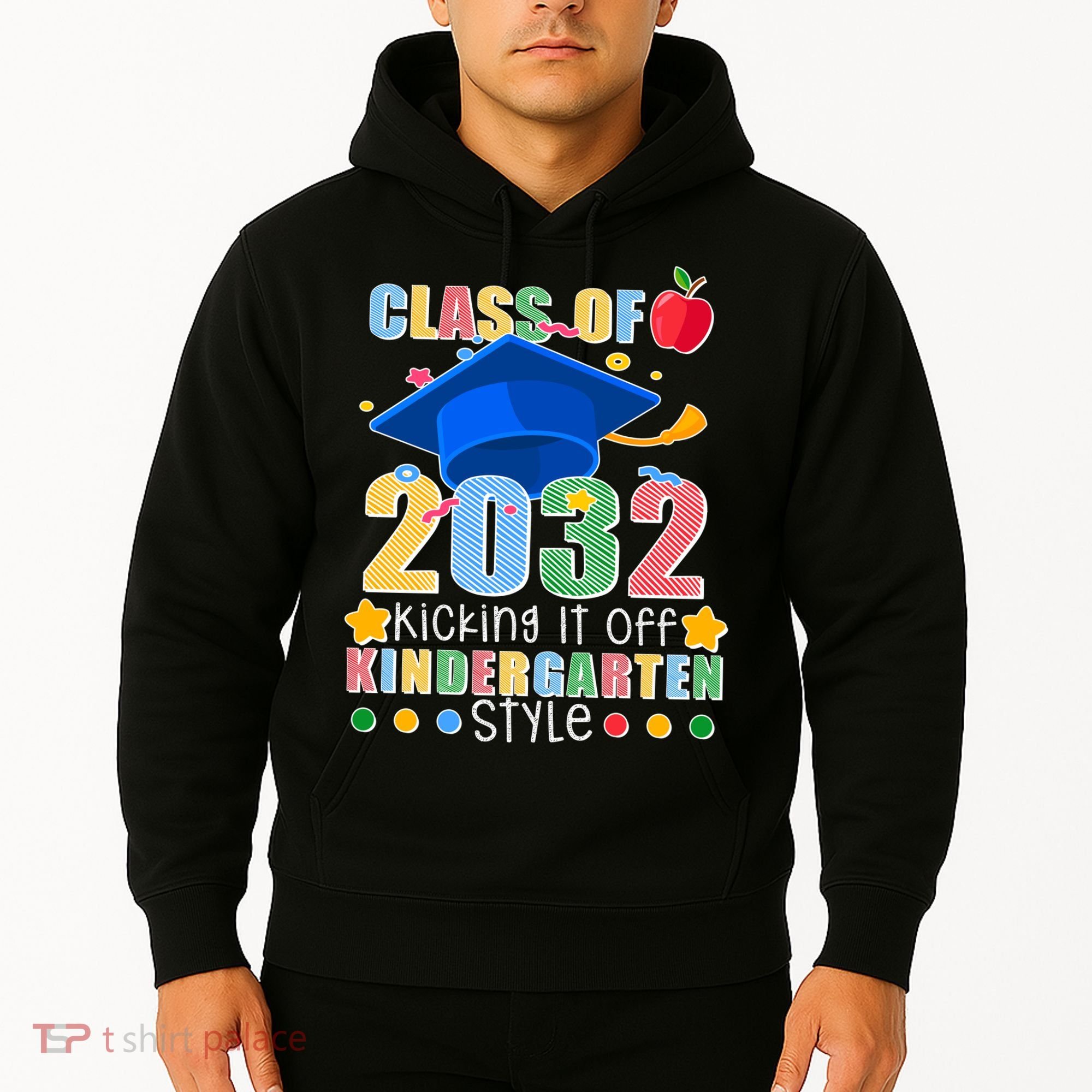 Class of 2032 Kicking off Kindergarten Hoodie