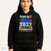 Class of 2032 Kicking off Kindergarten Hoodie thumb 5