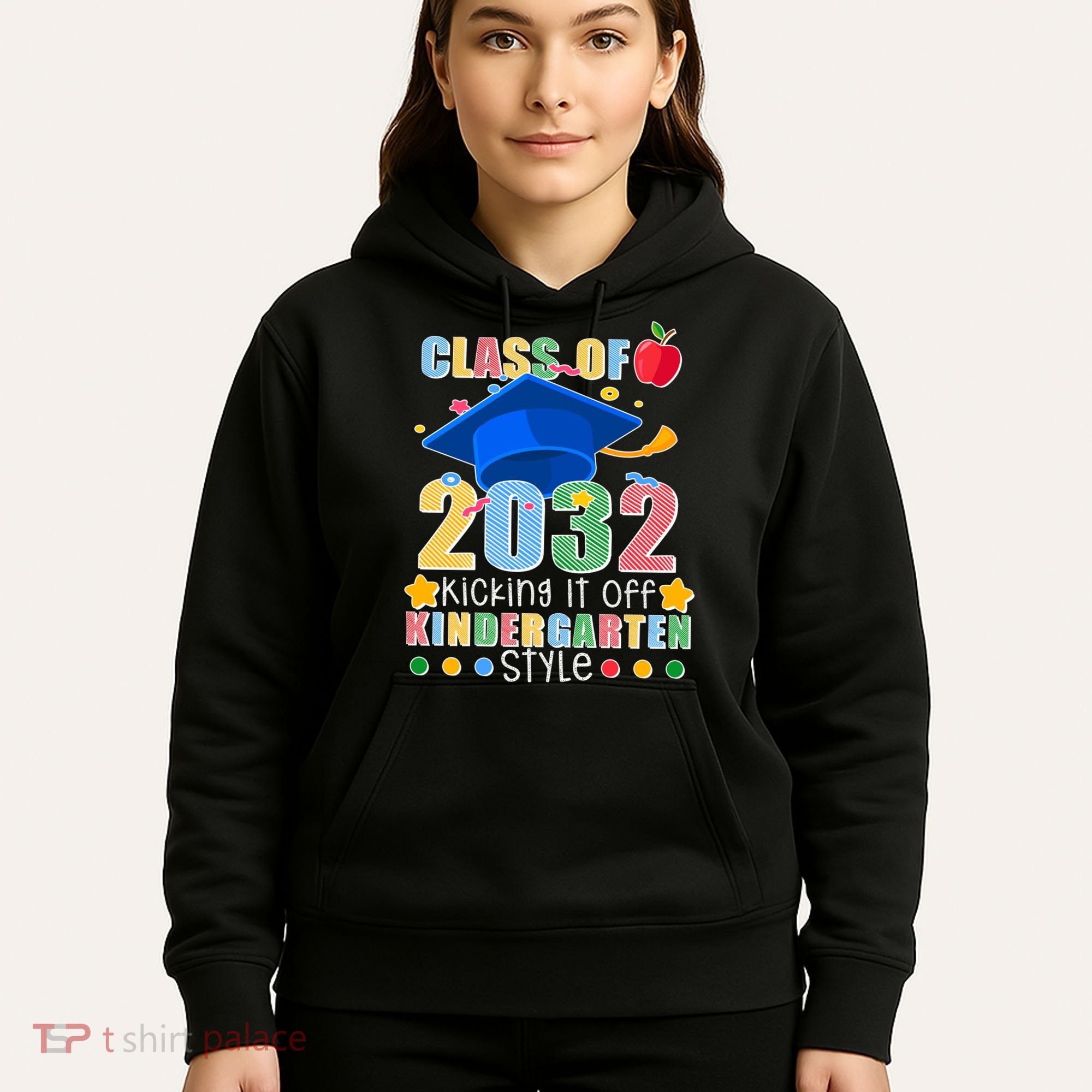 Class of 2032 Kicking off Kindergarten Hoodie