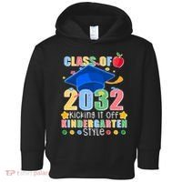 Class of 2032 Kicking off Kindergarten Toddler Hoodie thumb 0