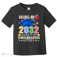 Class of 2032 Kicking off Kindergarten Toddler T-Shirt thumb 0