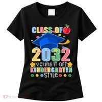 Class of 2032 Kicking off Kindergarten Women's T-Shirt thumb 0