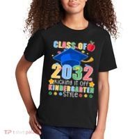 Class of 2032 Kicking off Kindergarten Kids T-Shirt thumb 2