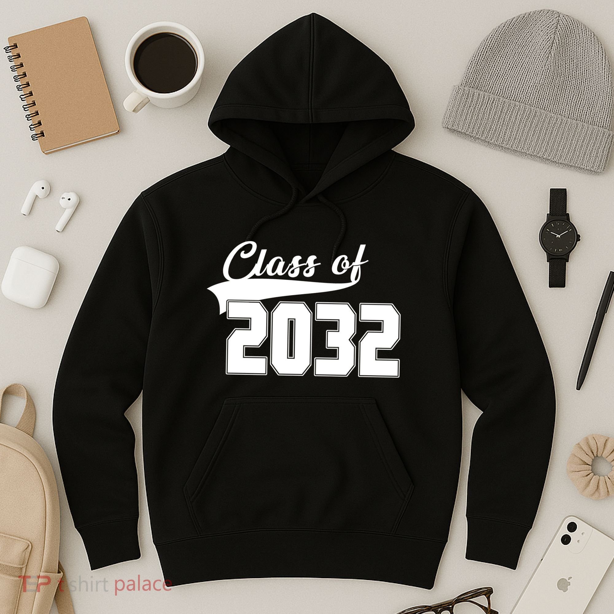 Class Of 2032 Kindergarten Future Graduate Hoodie