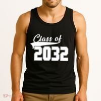 Class Of 2032 Kindergarten Future Graduate Tank Top thumb 3