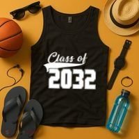 Class Of 2032 Kindergarten Future Graduate Tank Top thumb 4