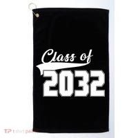 Class Of 2032 Kindergarten Future Graduate Golf Towel thumb 0