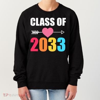 Class of 2033 School Kindergarten Colorful Women's Sweatshirt