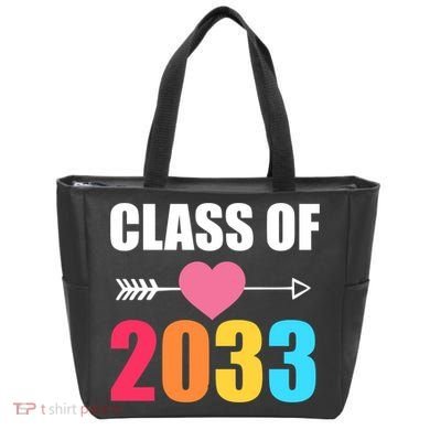Class of 2033 School Kindergarten Colorful Tote Bag