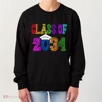 Class Of 2034 Graduation First Day Of School Women's Sweatshirt thumb 0