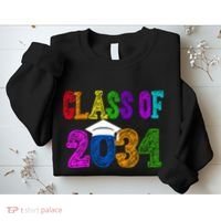 Class Of 2034 Graduation First Day Of School Sweatshirt thumb 2