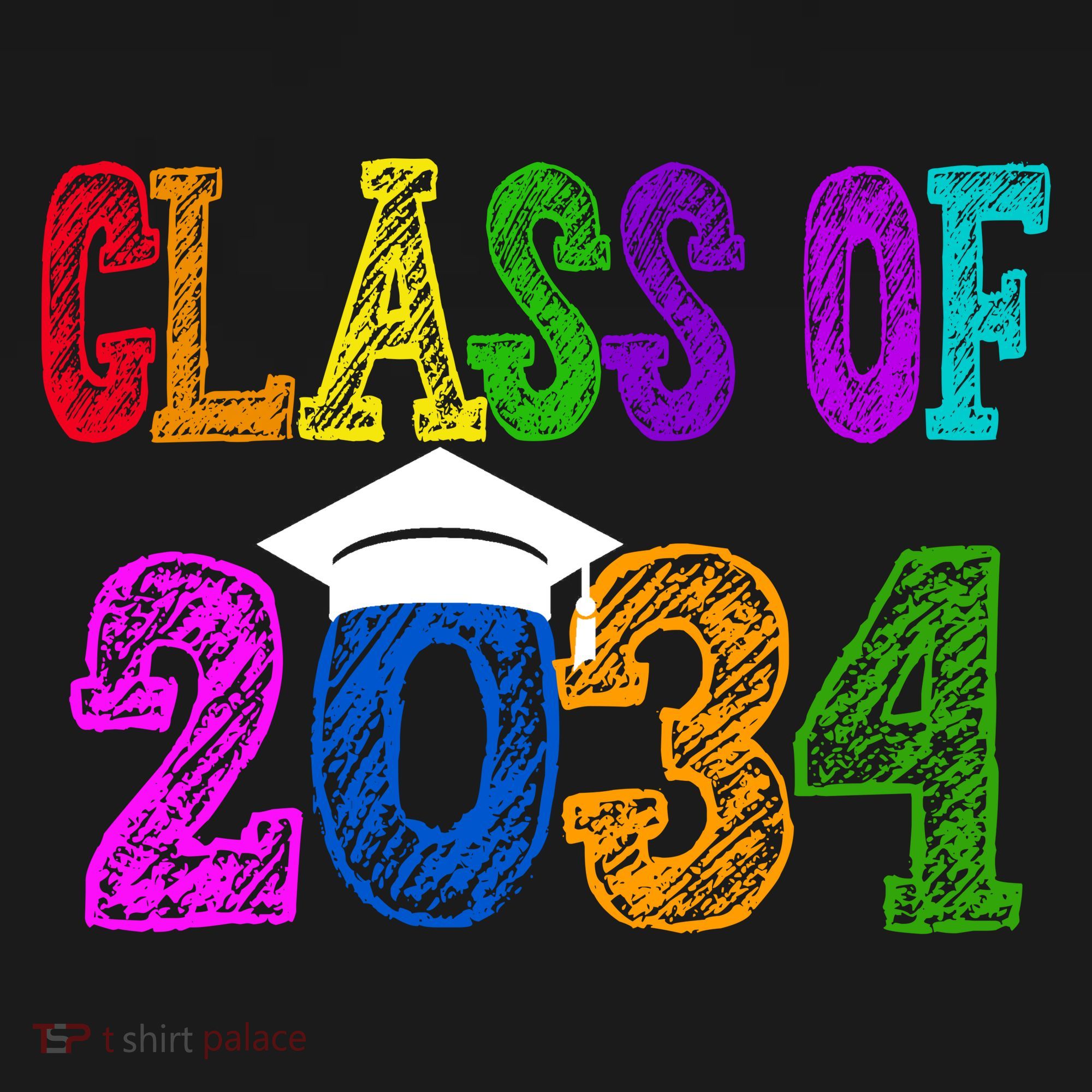 Class Of 2034 Graduation First Day Of School Sweatshirt